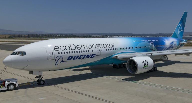 New Boeing EcoDemonstrator Program Testing 30 Sustainable Technologies